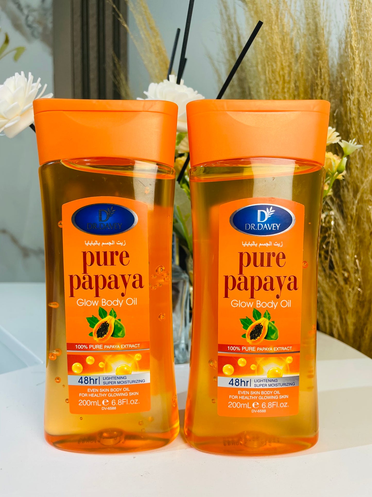 Pure papaya glow oil