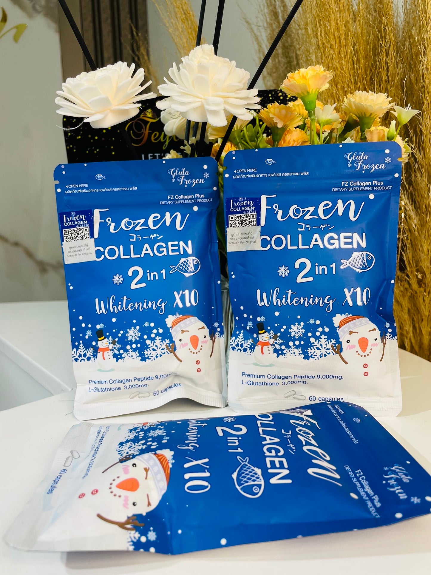 Frozen collagen pills (60 capsules )