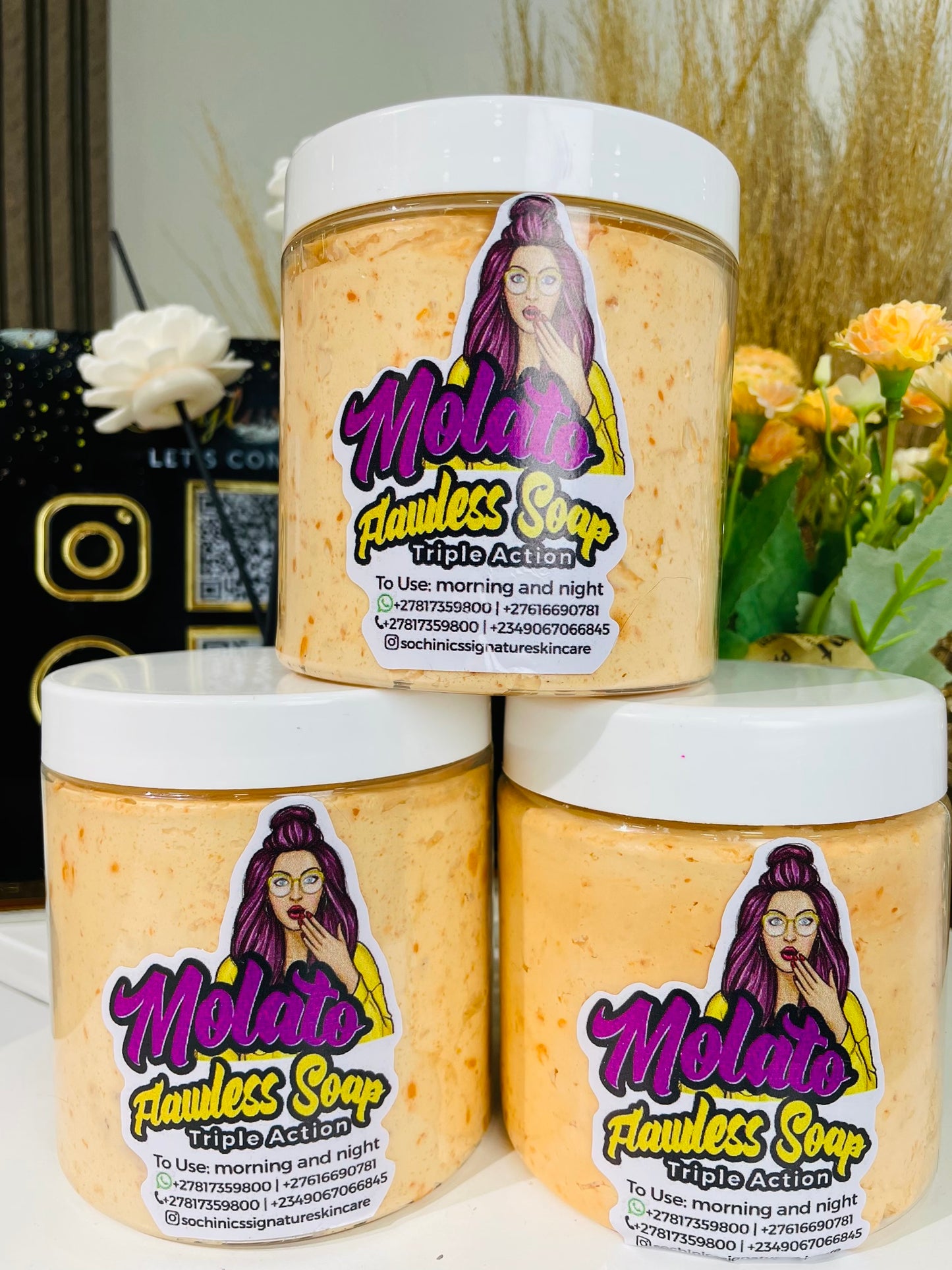 Molato Flawless Triple Action Soap