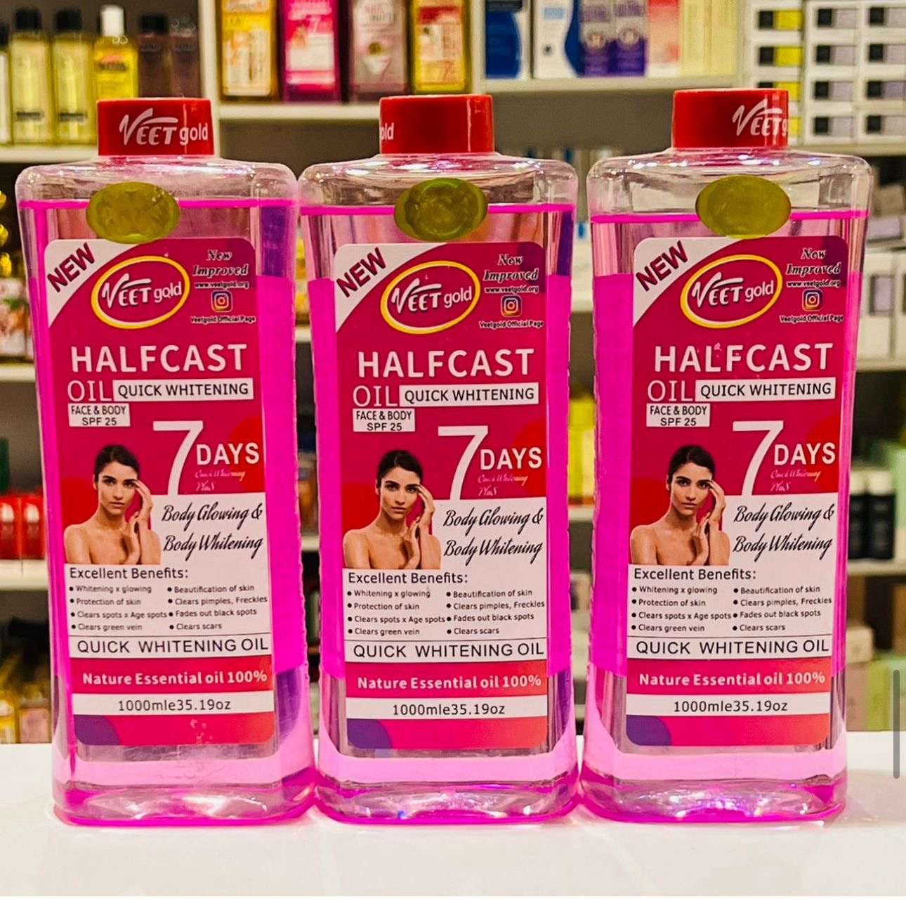 Veet Gold Halfcast Oil