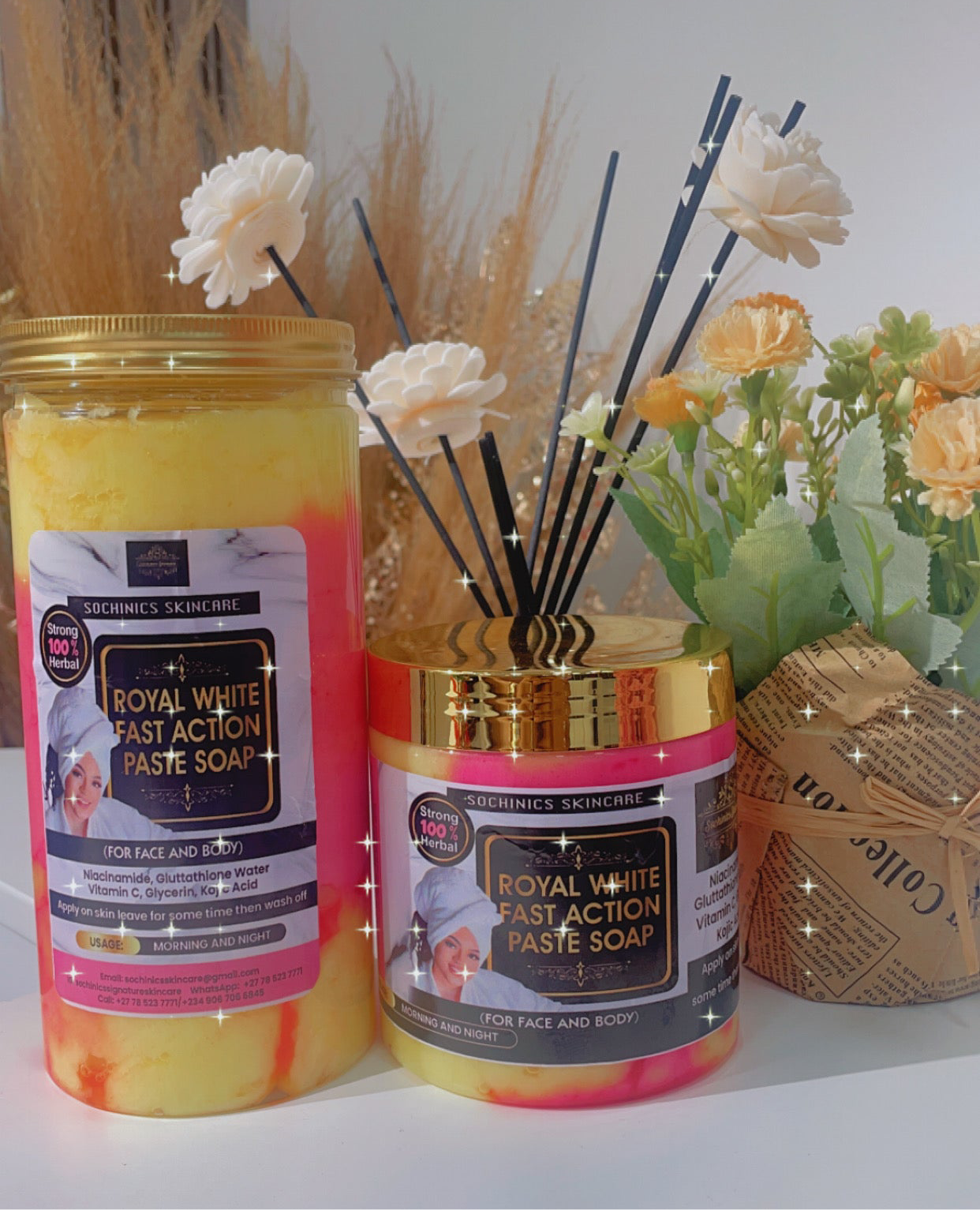 Royal White Fast Action Paste Soap