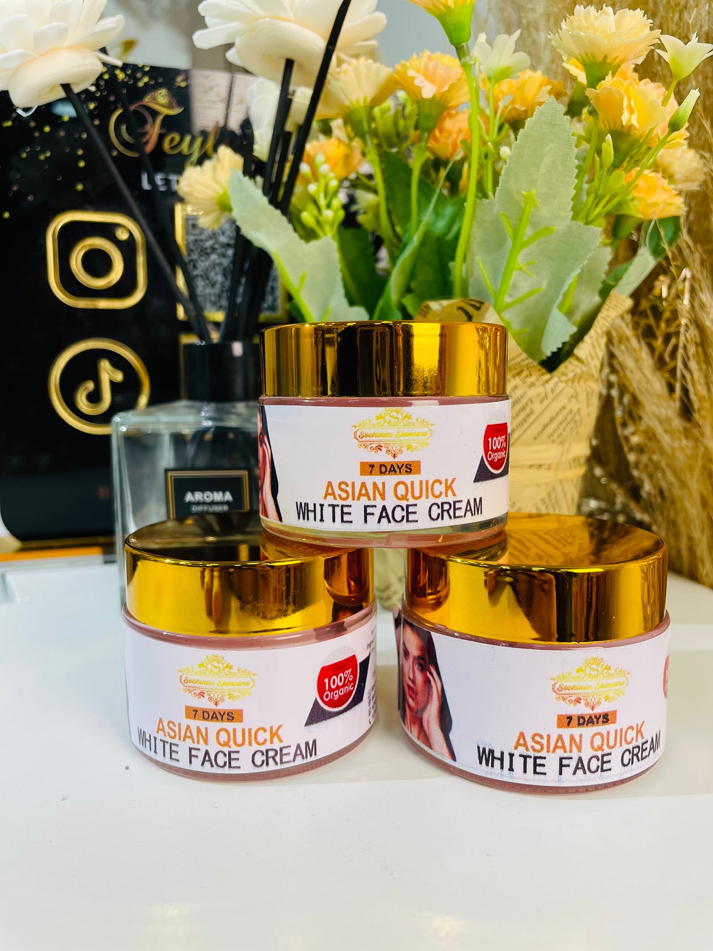 Asian Quick Whitening Face Cream