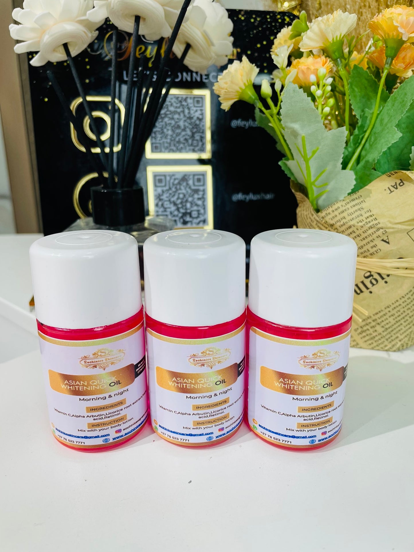 Asian Quick Whitening Oil