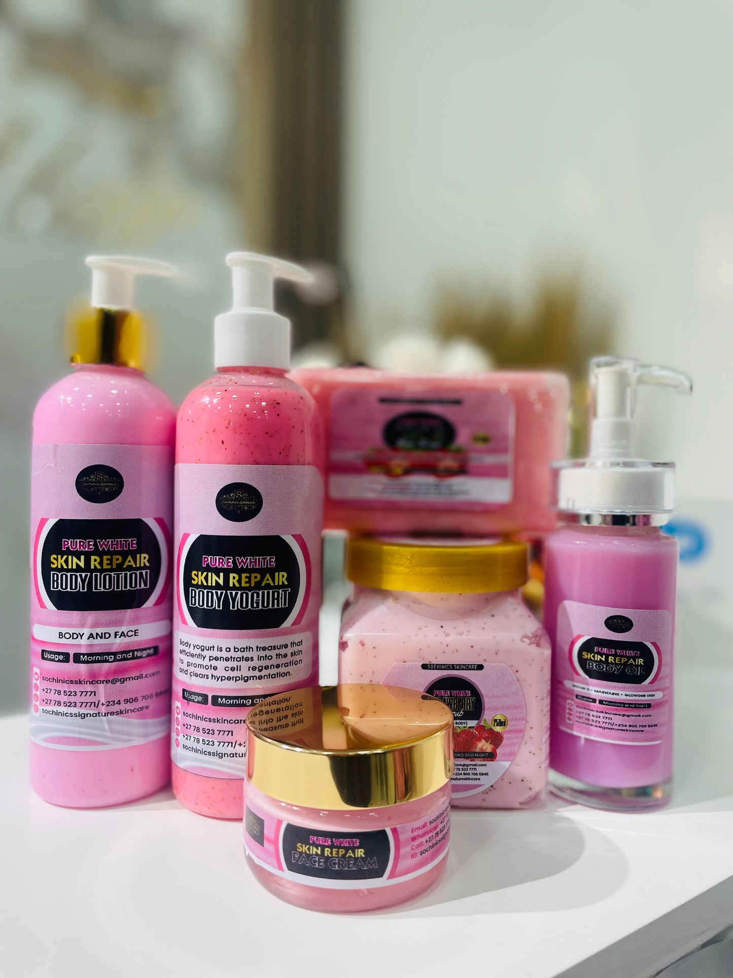 Pure White Skin Repair Combo