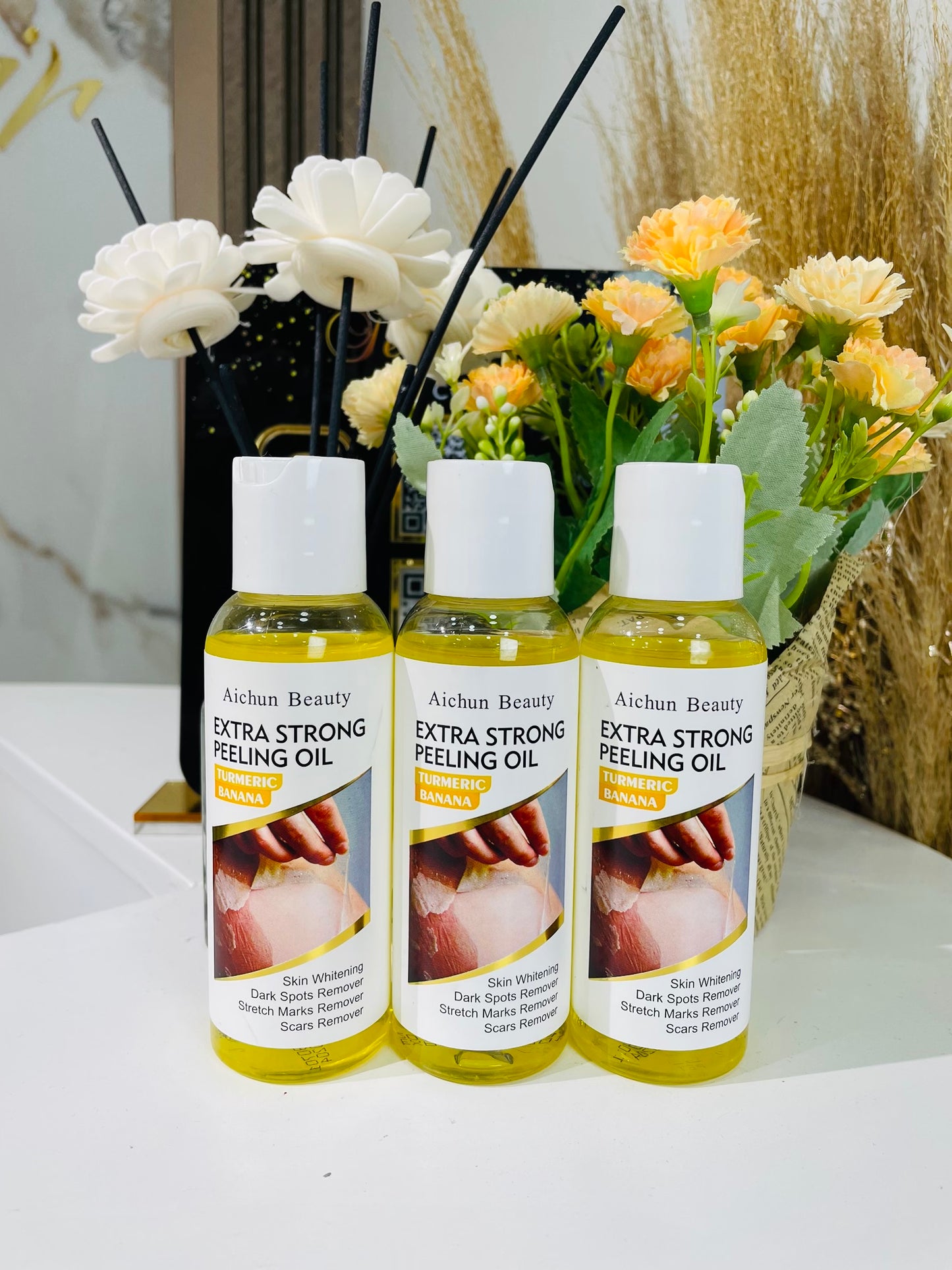 Extra Strong Peeling Oil (Turmeric and Banana)