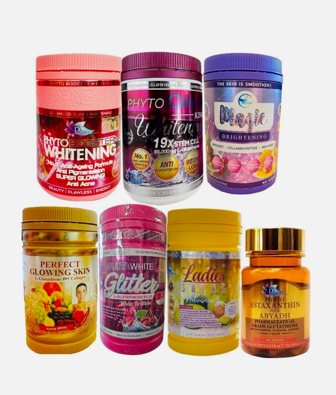 Phyto Collagen Whitening Gluta Stem Cell Anti Aging Wrinkles Reducer Weight Loss