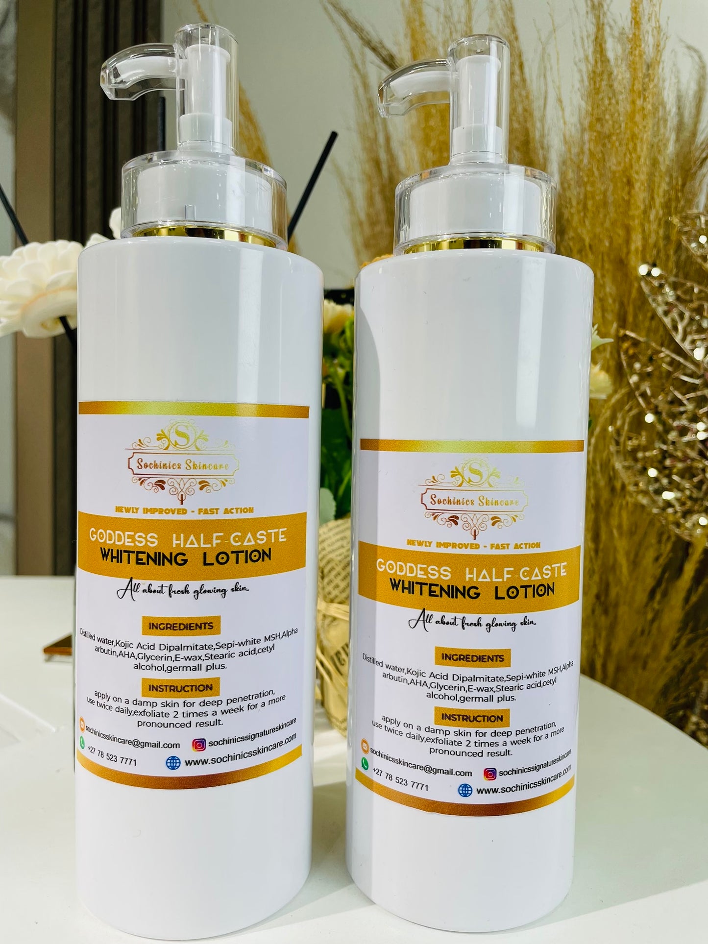 Goddess Halfcast whitening lotion 500ml