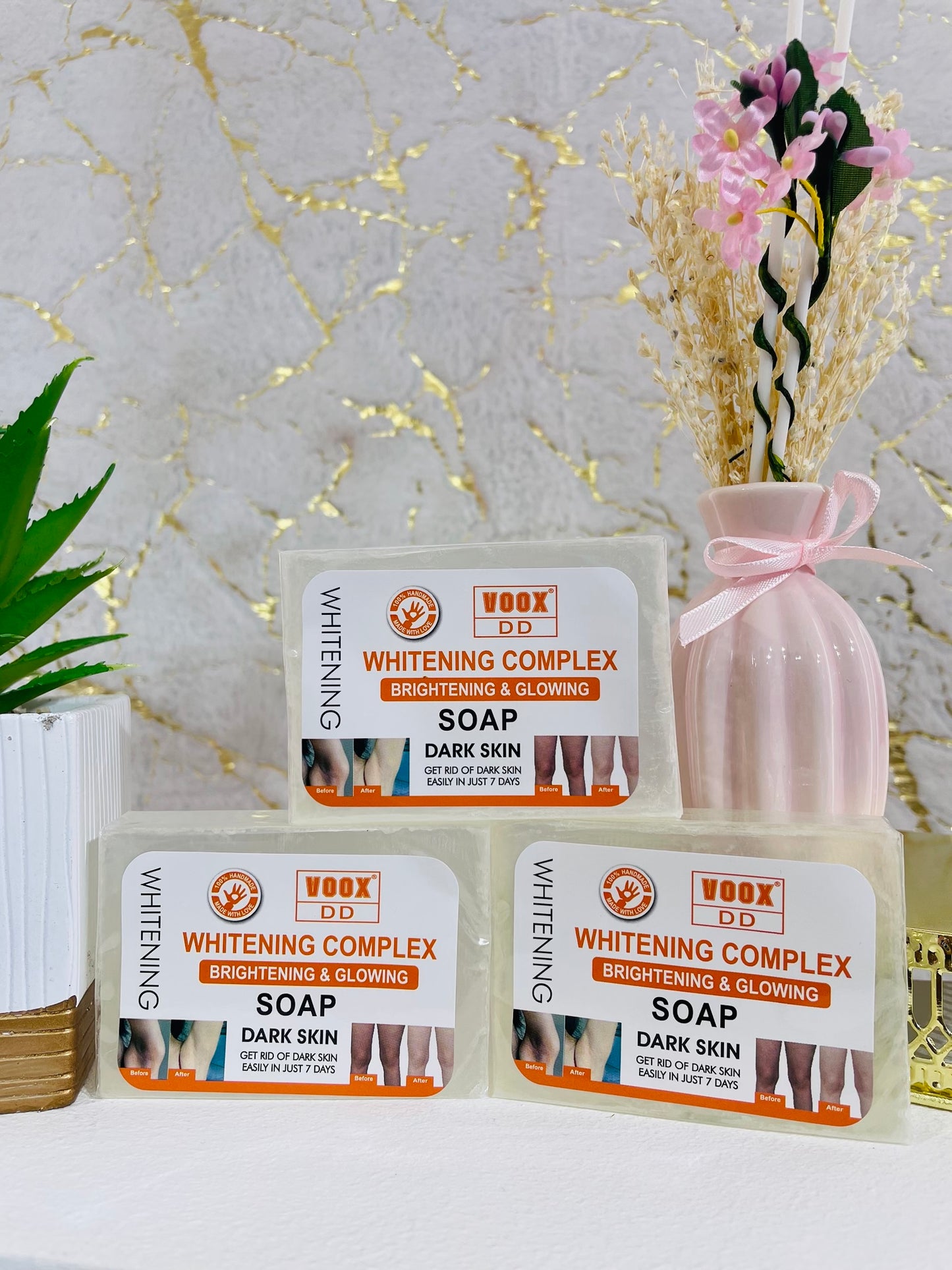 Brightening and glowing soap