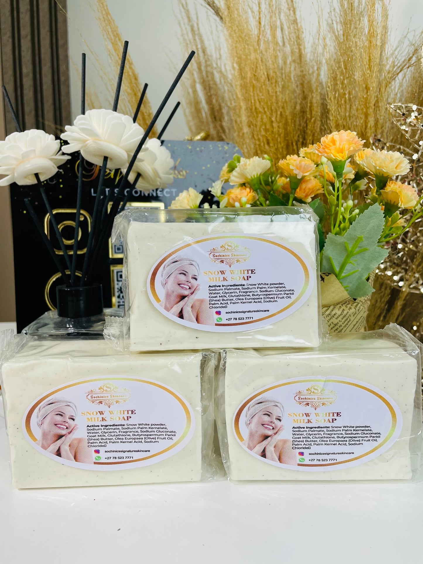 SNOW WHITE BAR SOAP