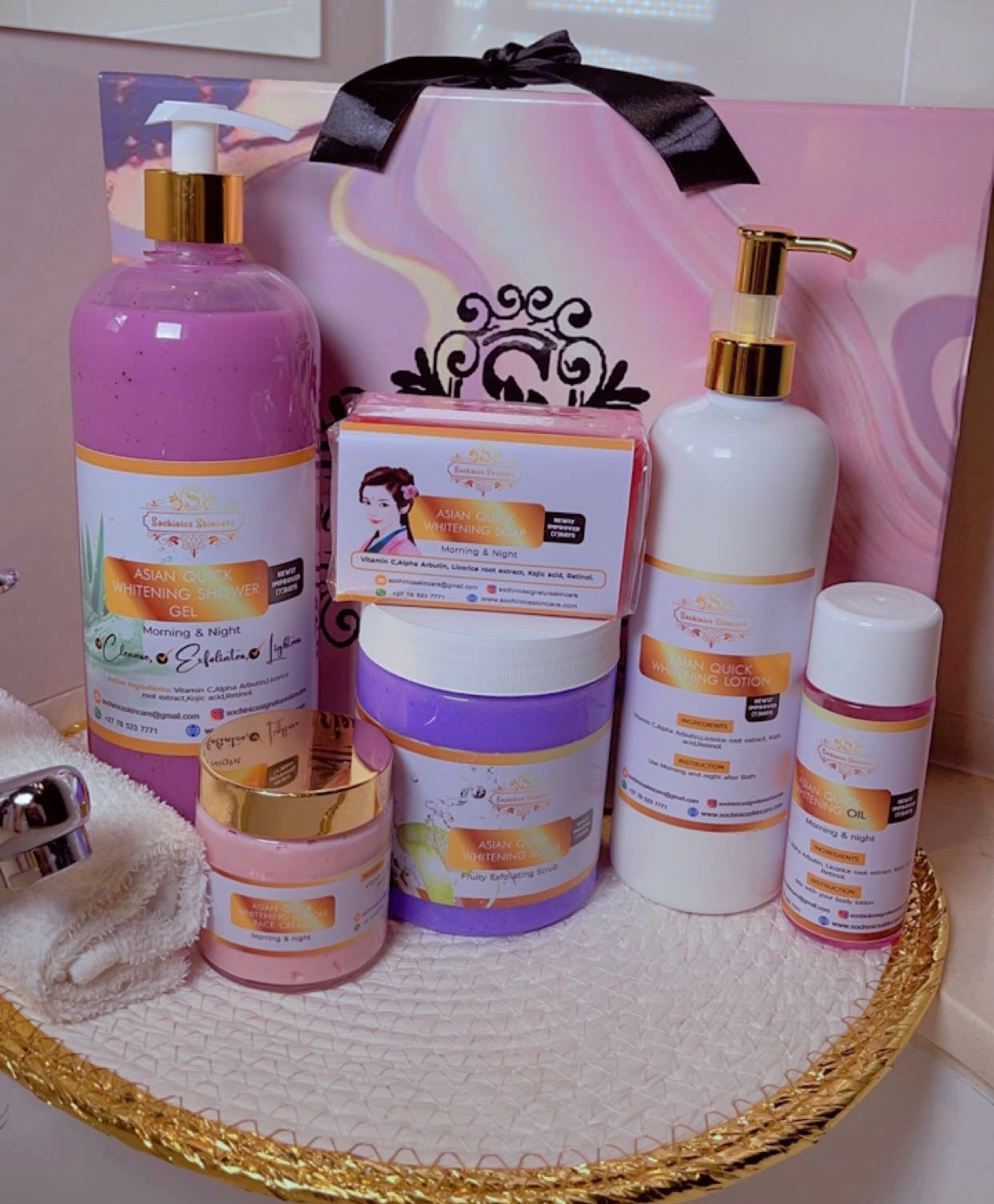 Asian 7 Days Quick Whitening Combo(Big)