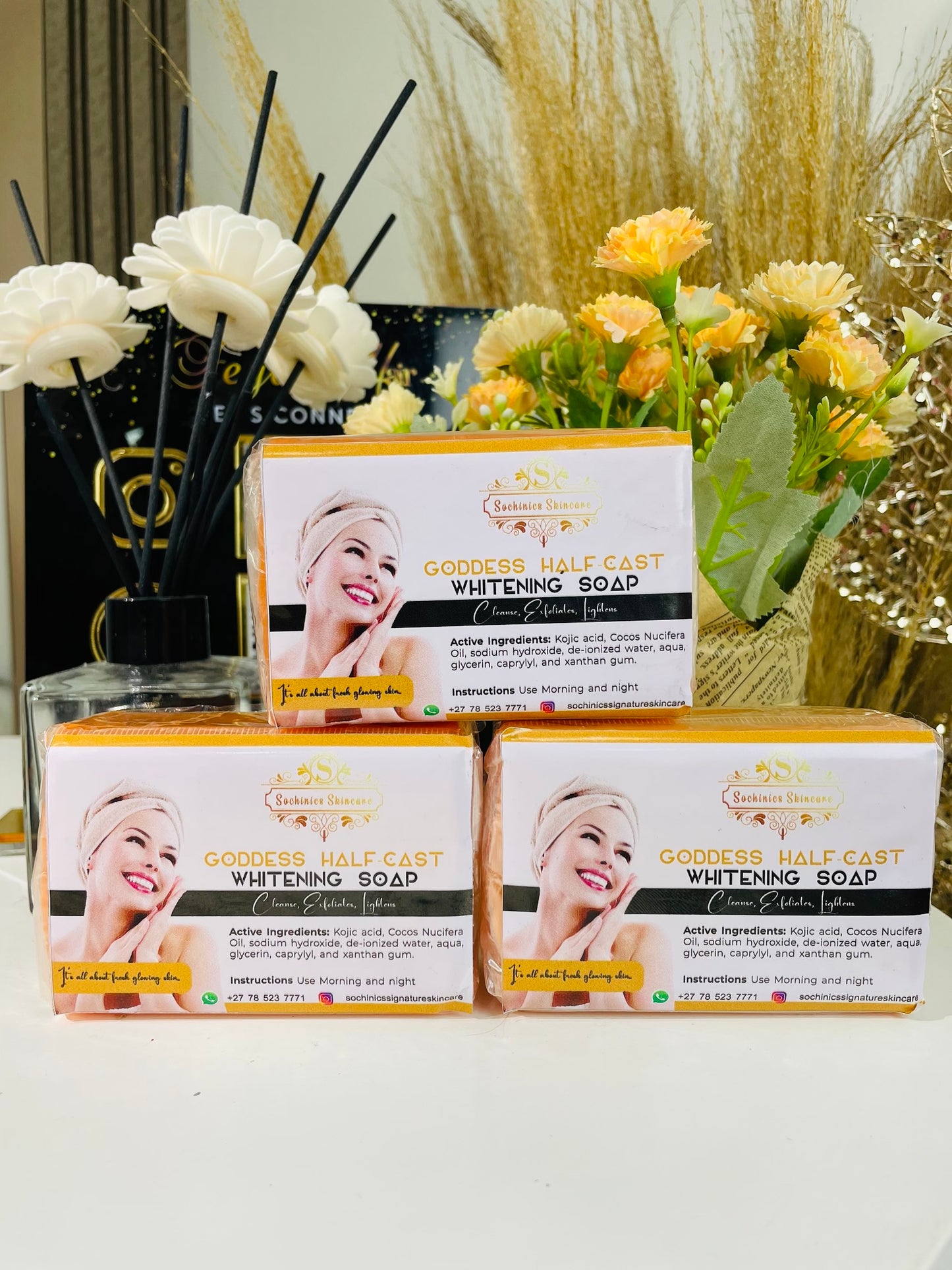 Goddess Halfcast whitening soap