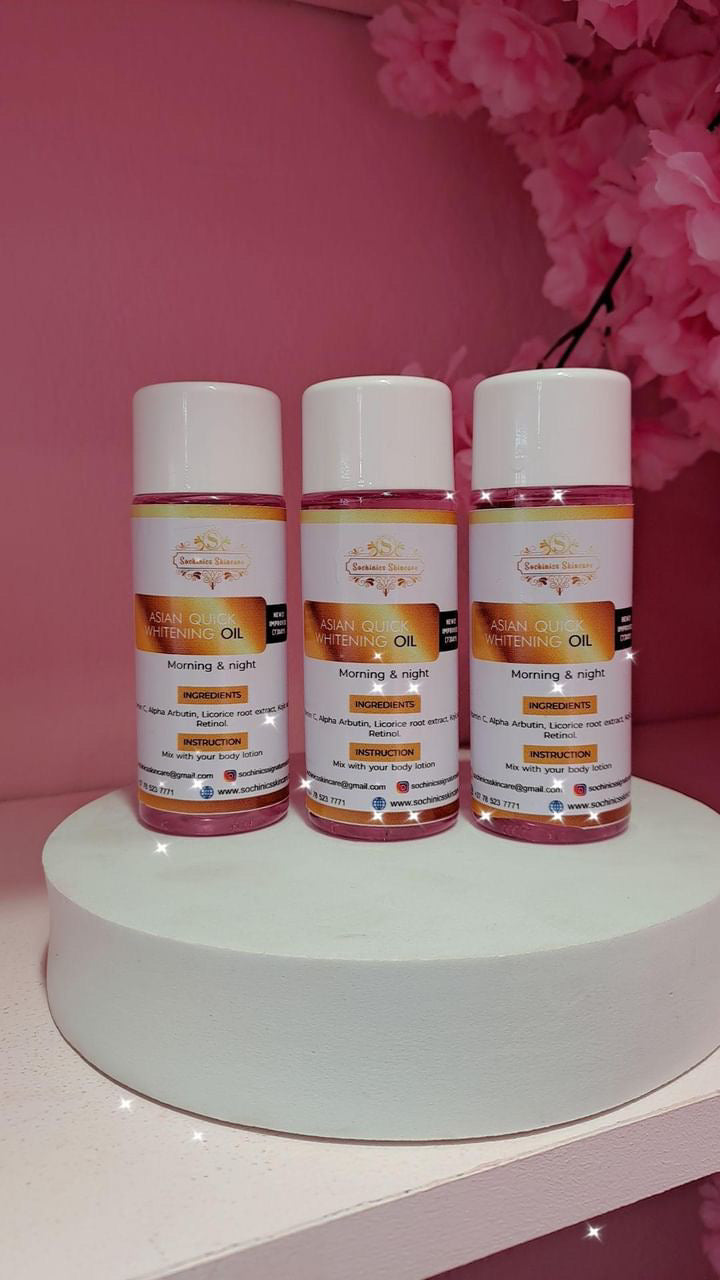Asian Quick Whitening Oil