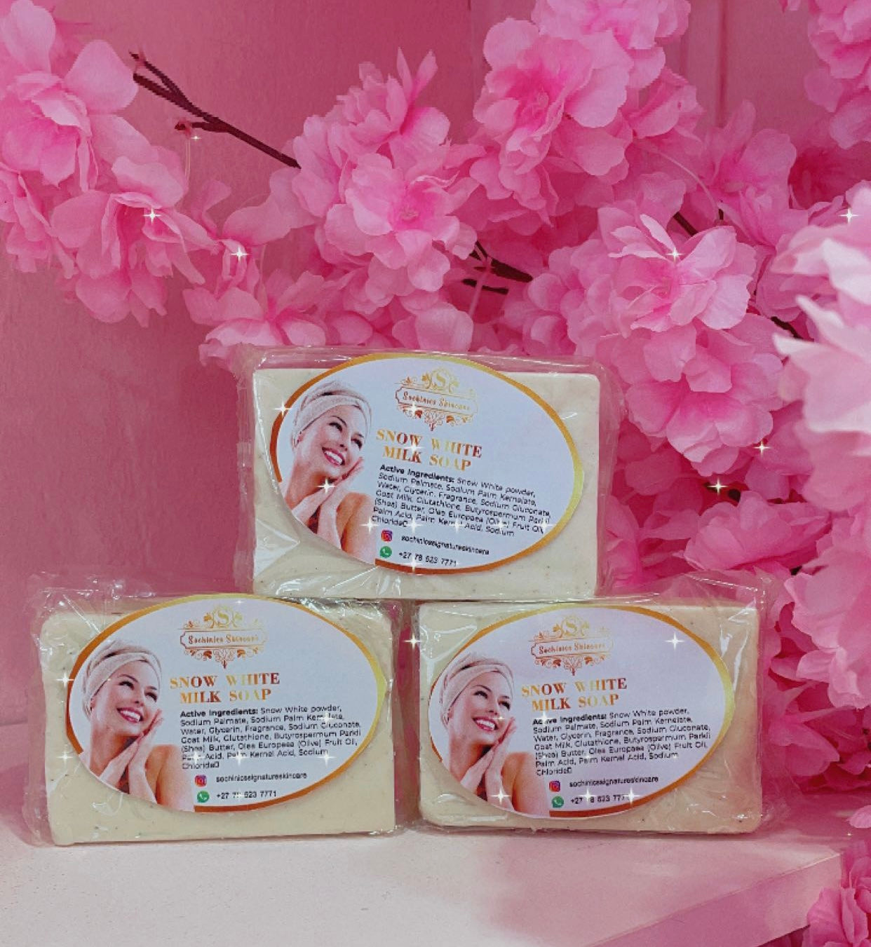 SNOW WHITE BAR SOAP
