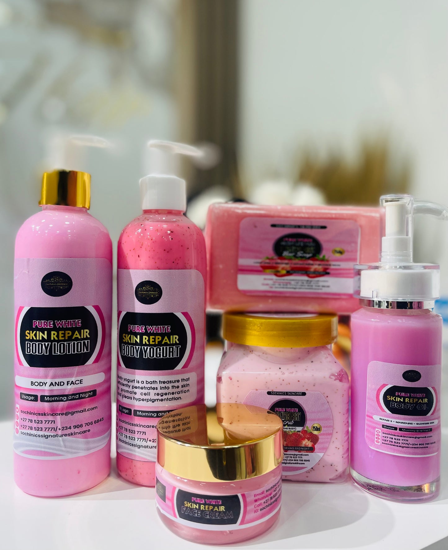 Pure White Skin Repair Combo