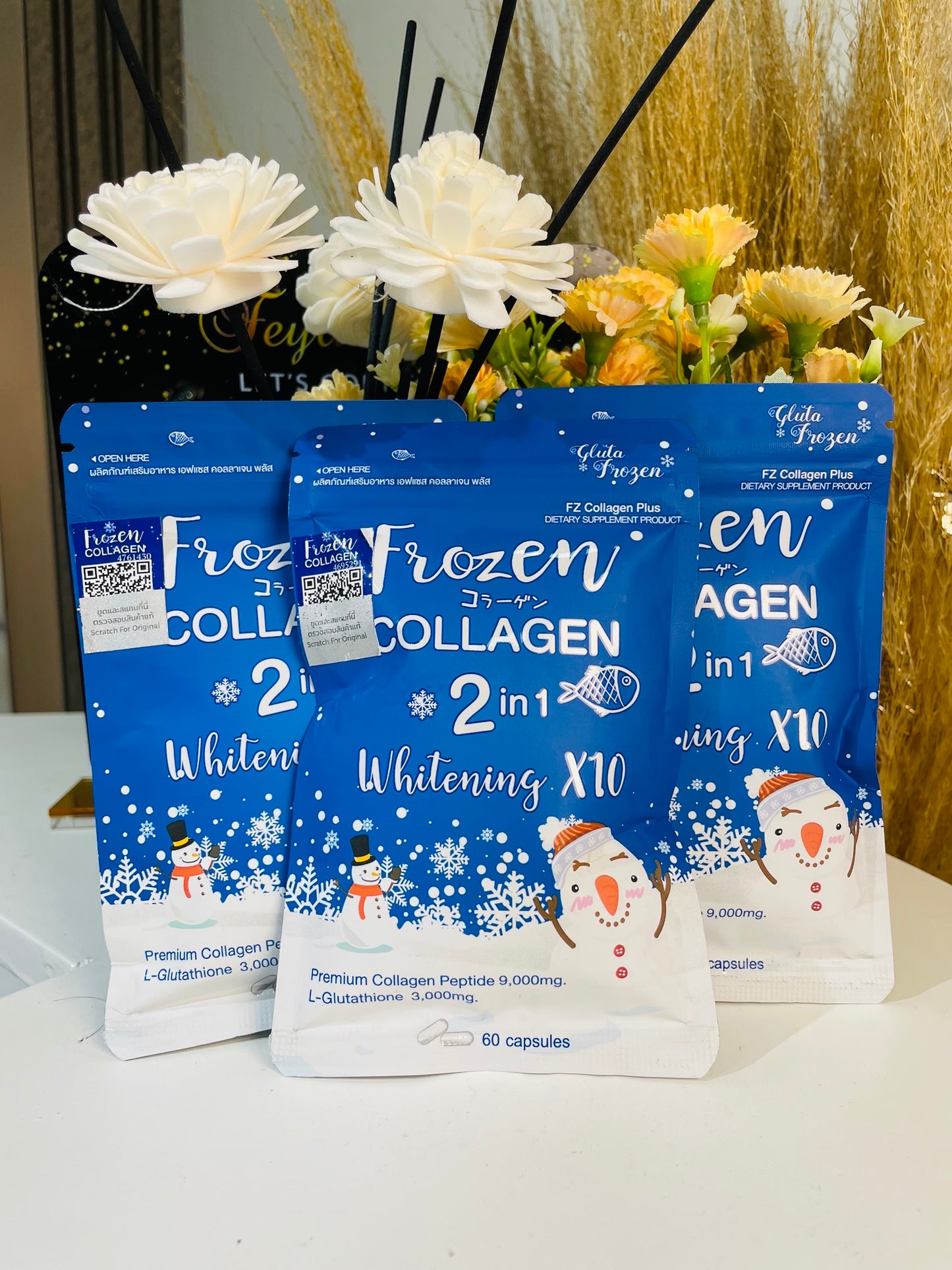 Frozen collagen pills (60 capsules )