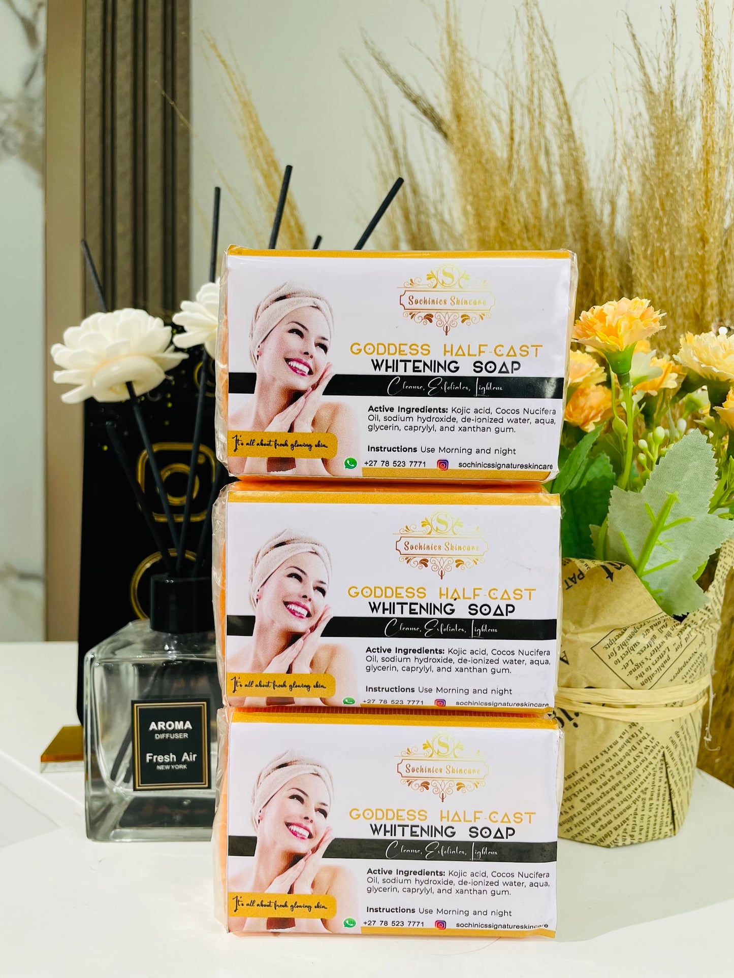 Goddess Halfcast whitening soap