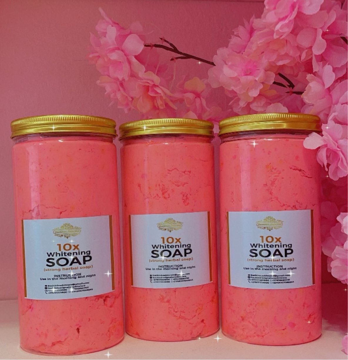 10x Whitening Soap Size 1000ml