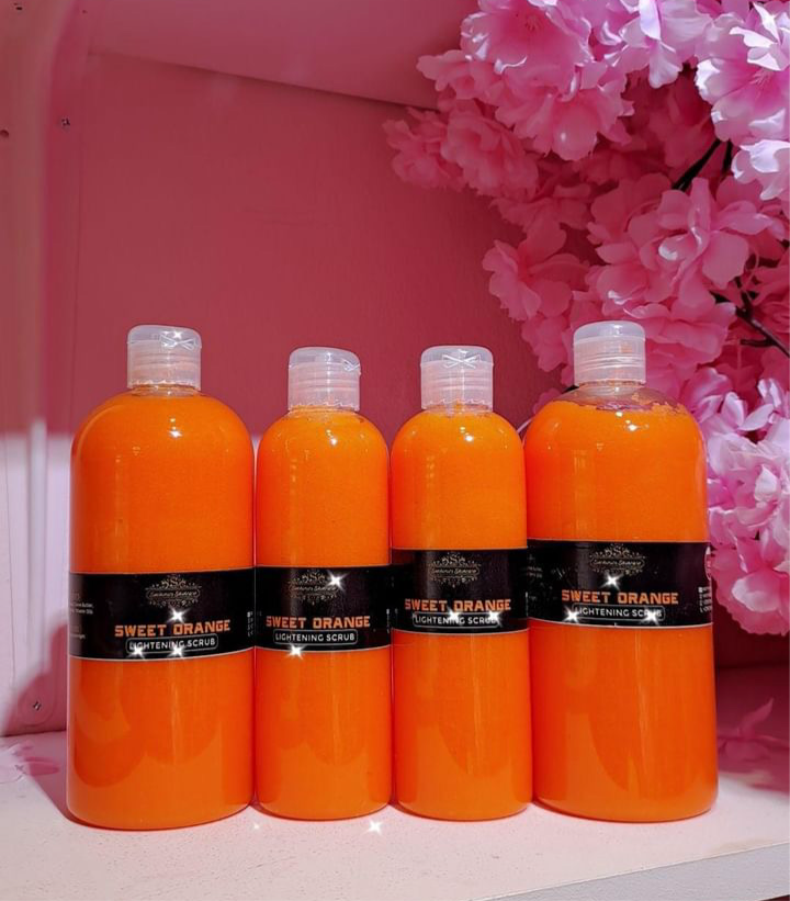 Sweet orange Lightening scrub