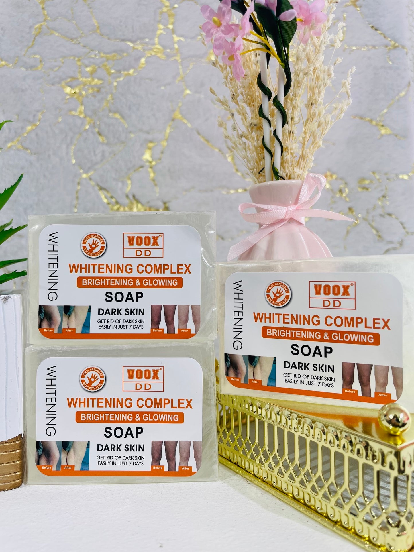 Brightening and glowing soap