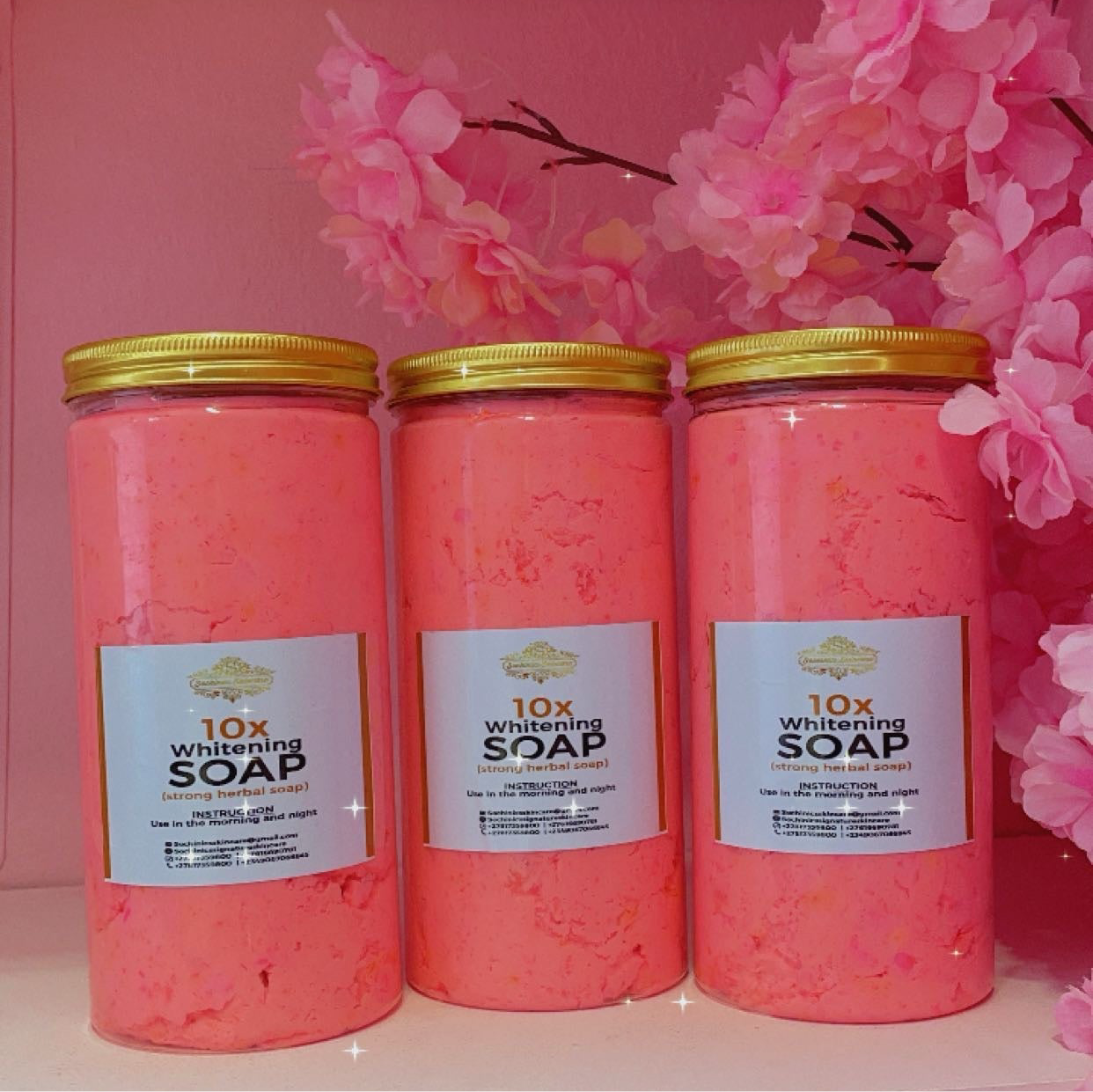 10x Whitening Soap Size 1000ml