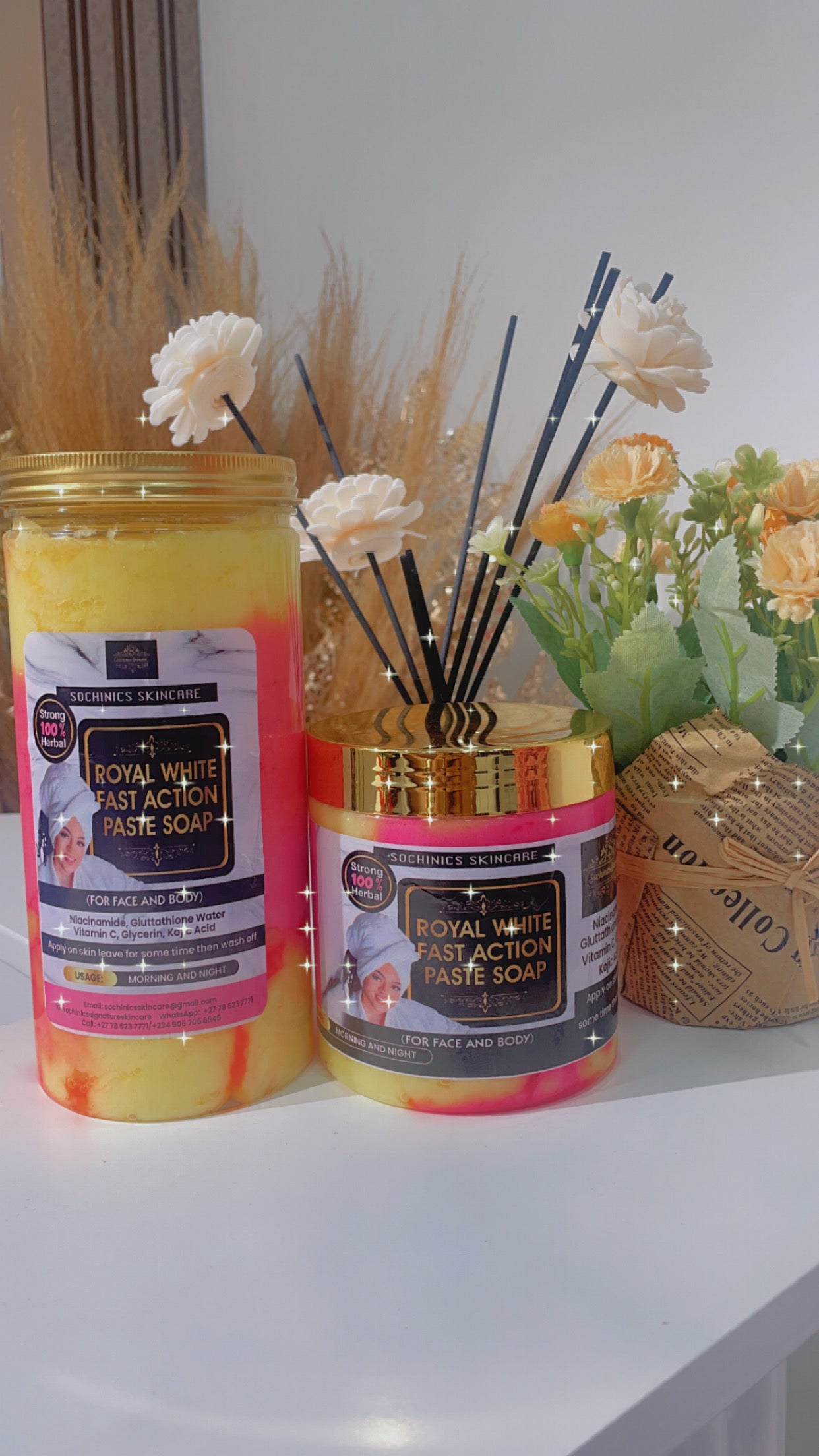 Royal White Fast Action Paste Soap