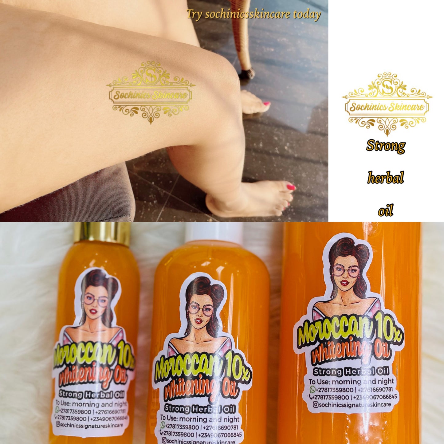 MOROCCAN WHITENING OIL