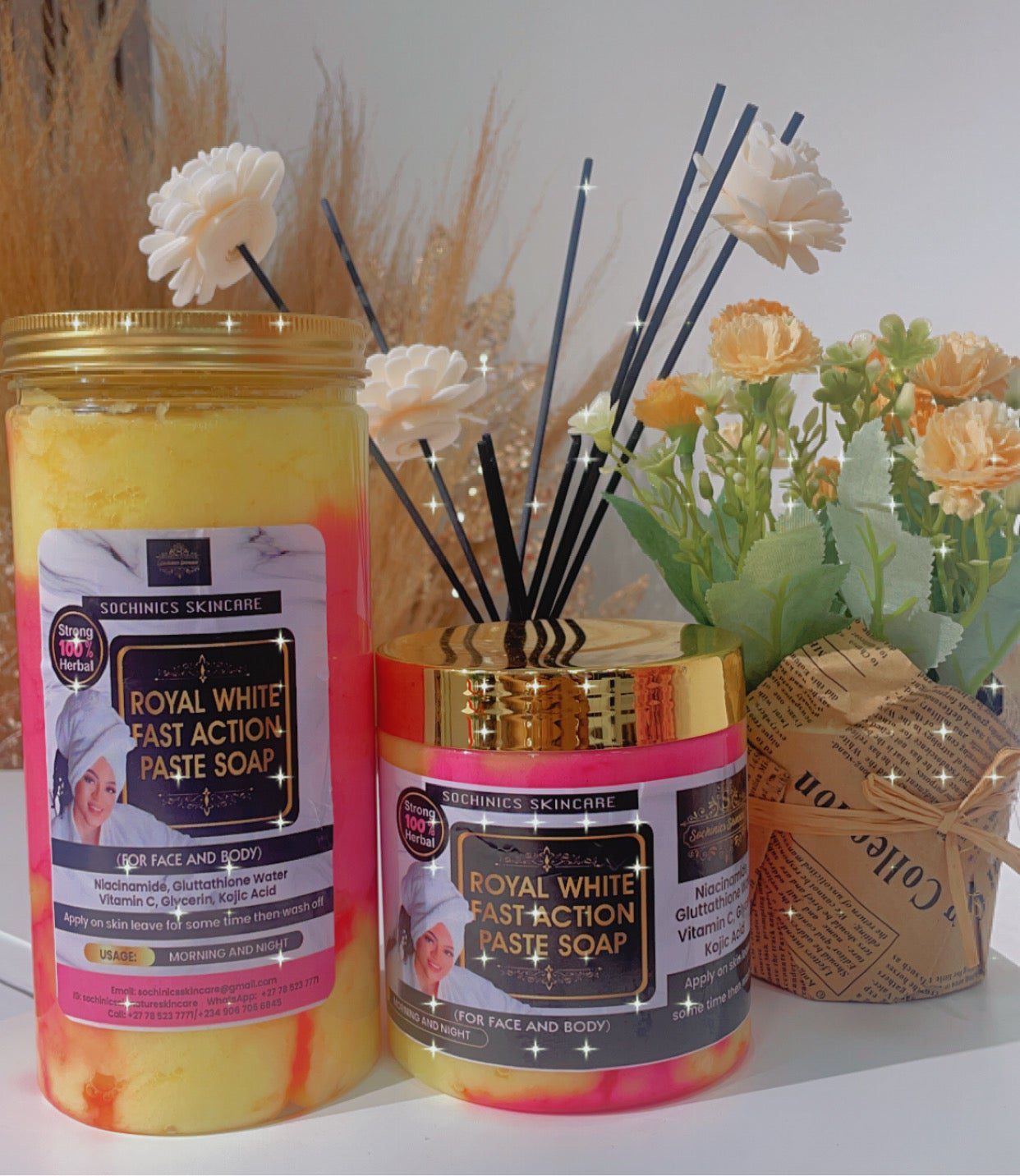 Royal White Fast Action Paste Soap
