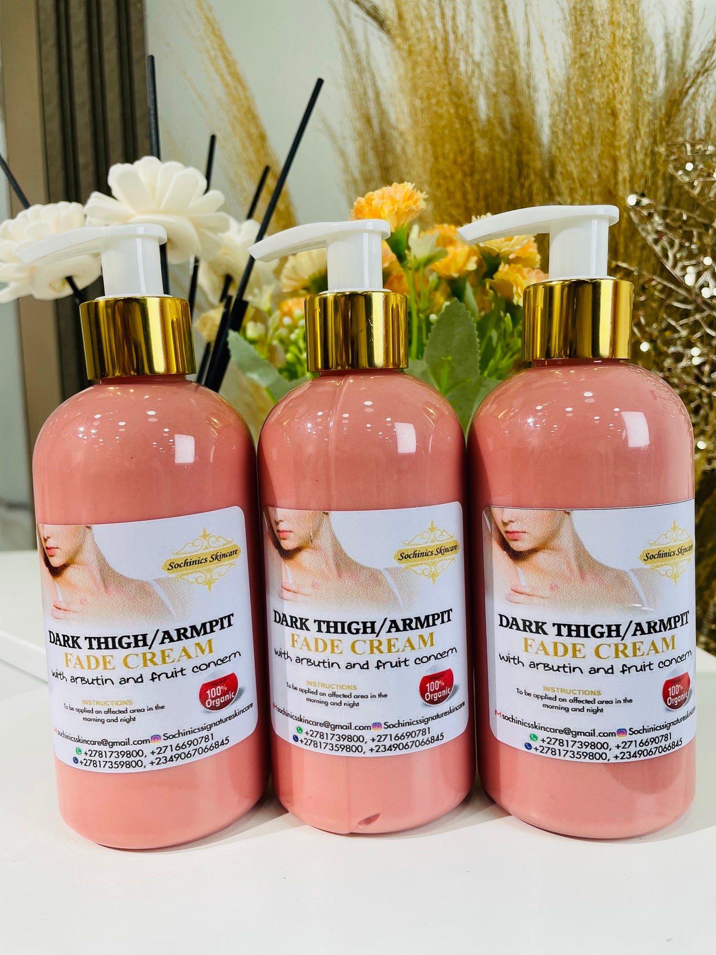 Dark inner thigh/Armpit fade cream 120ml
