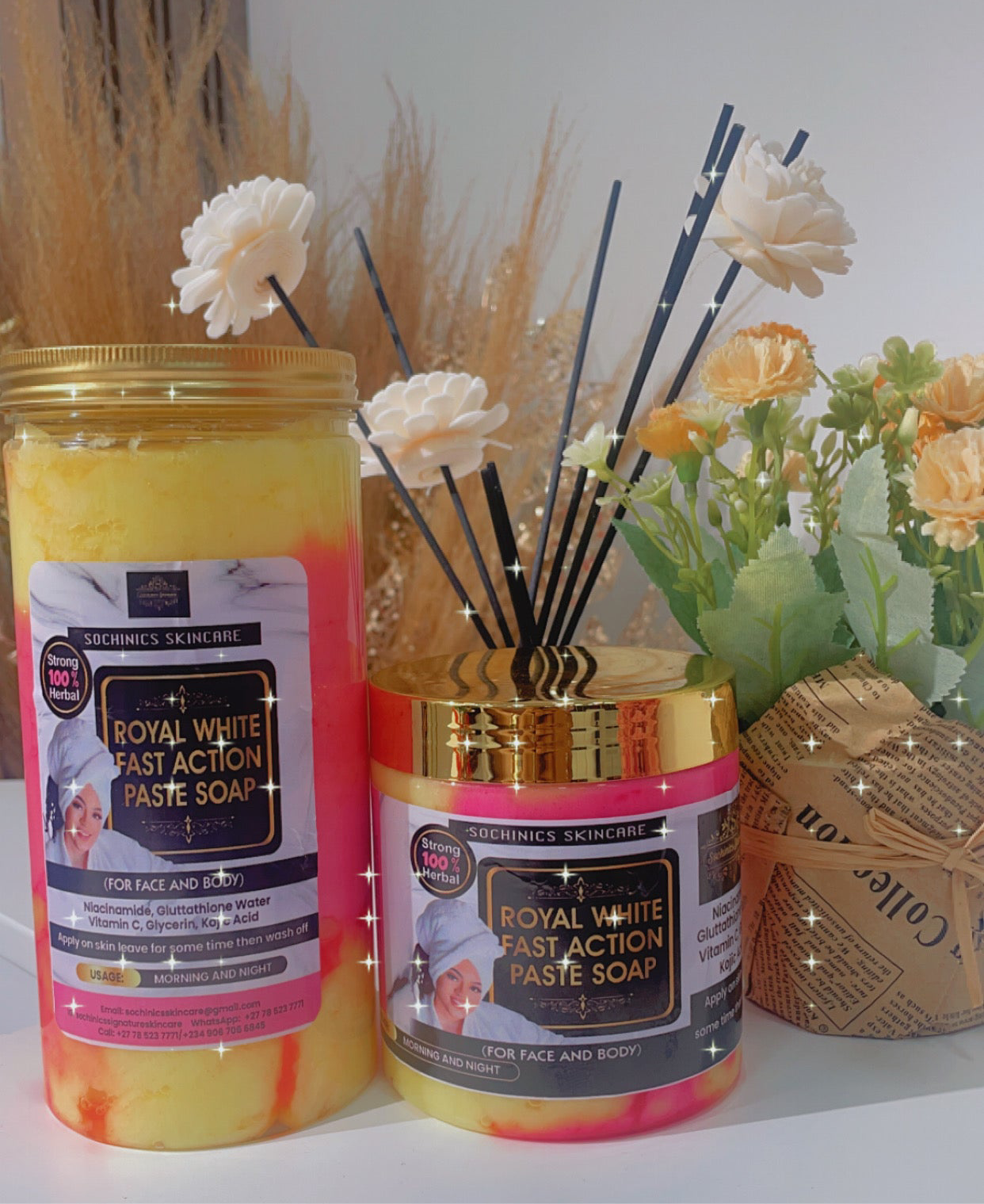Royal White Fast Action Paste Soap