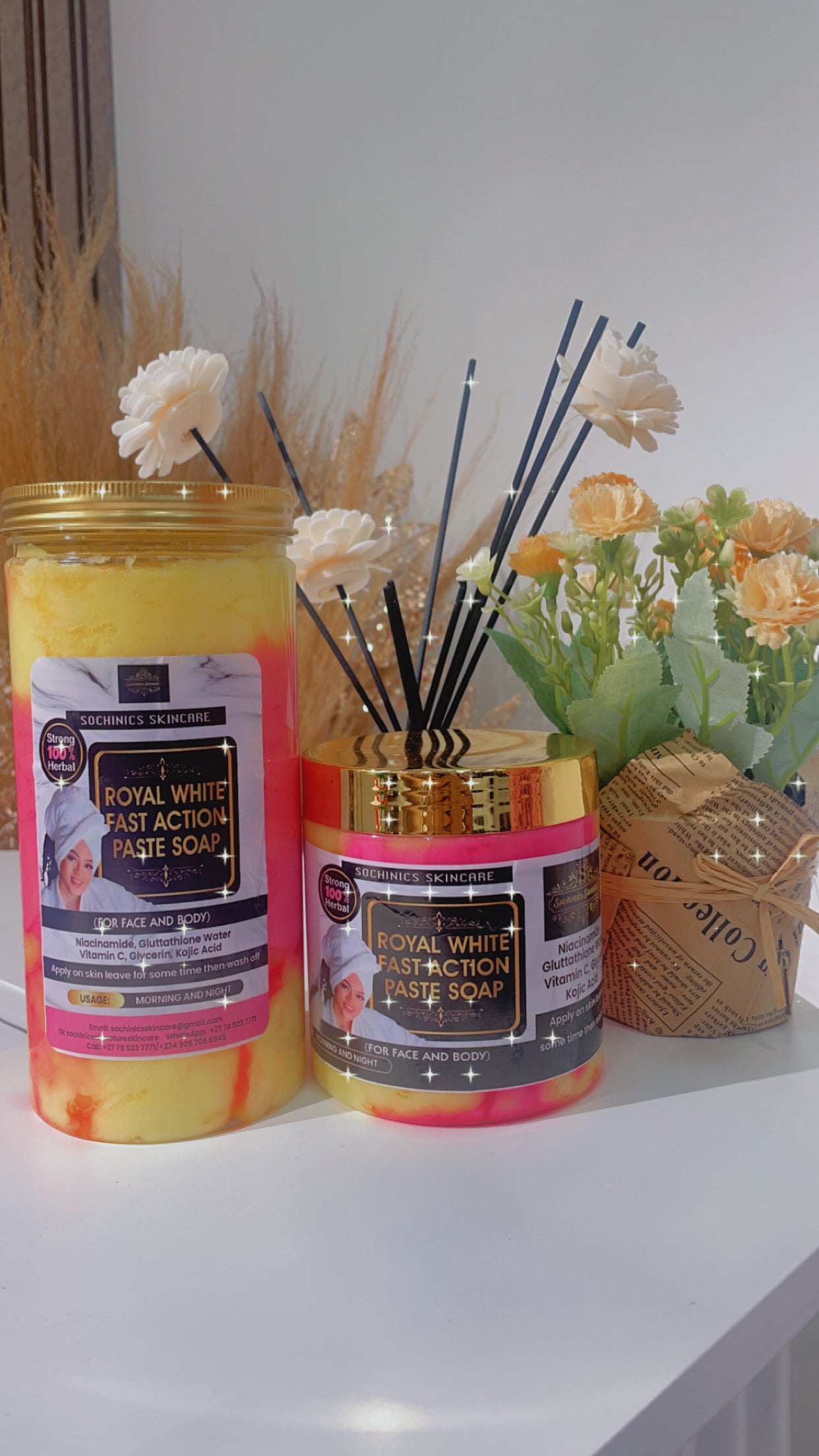 Royal White Fast Action Paste Soap