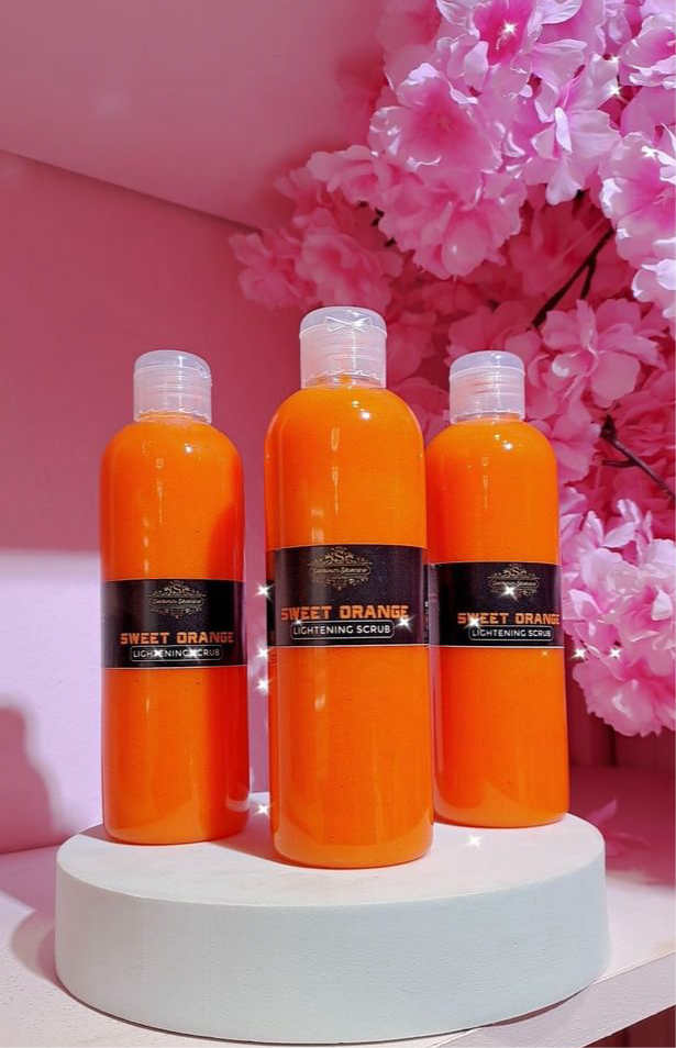 Sweet orange Lightening scrub