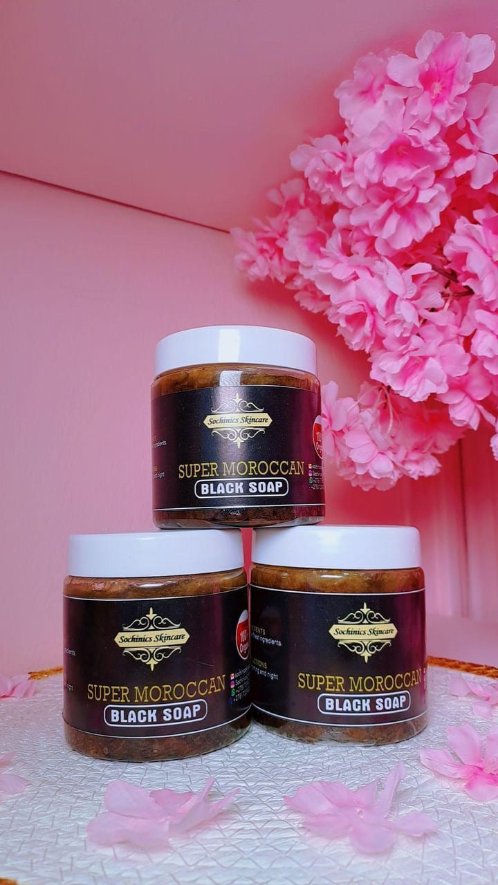 Super Moroccan Black Soap