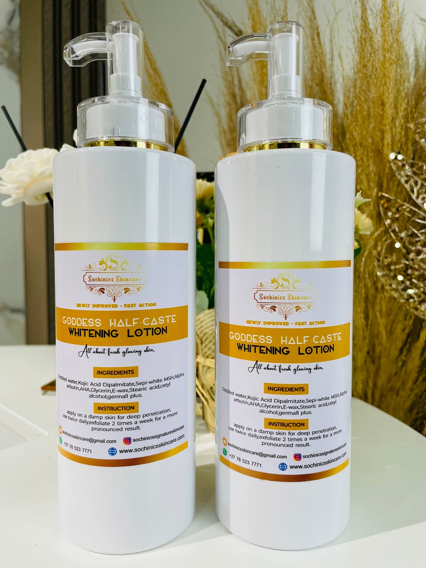 Goddess Halfcast whitening lotion 500ml