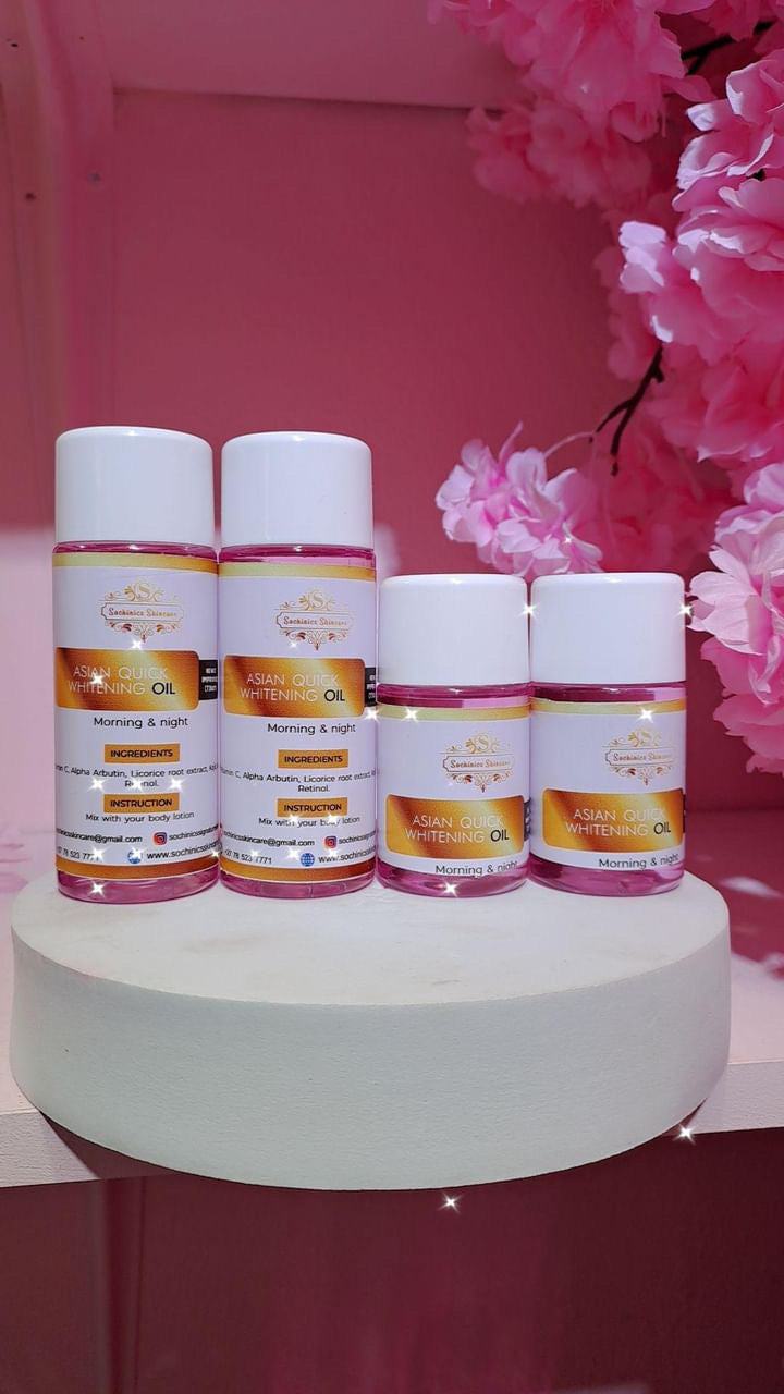Asian Quick Whitening Oil