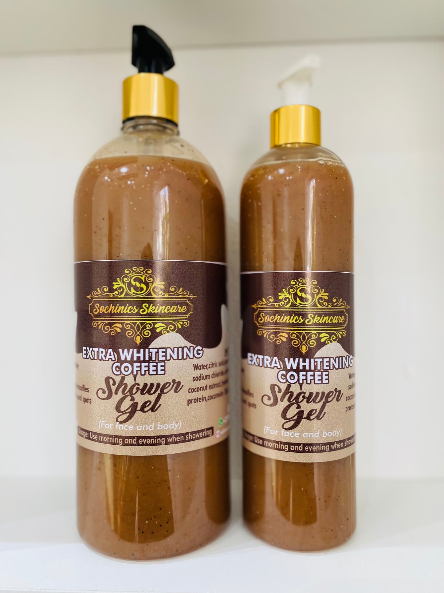 Extra Whitening Coffee Shower Gel