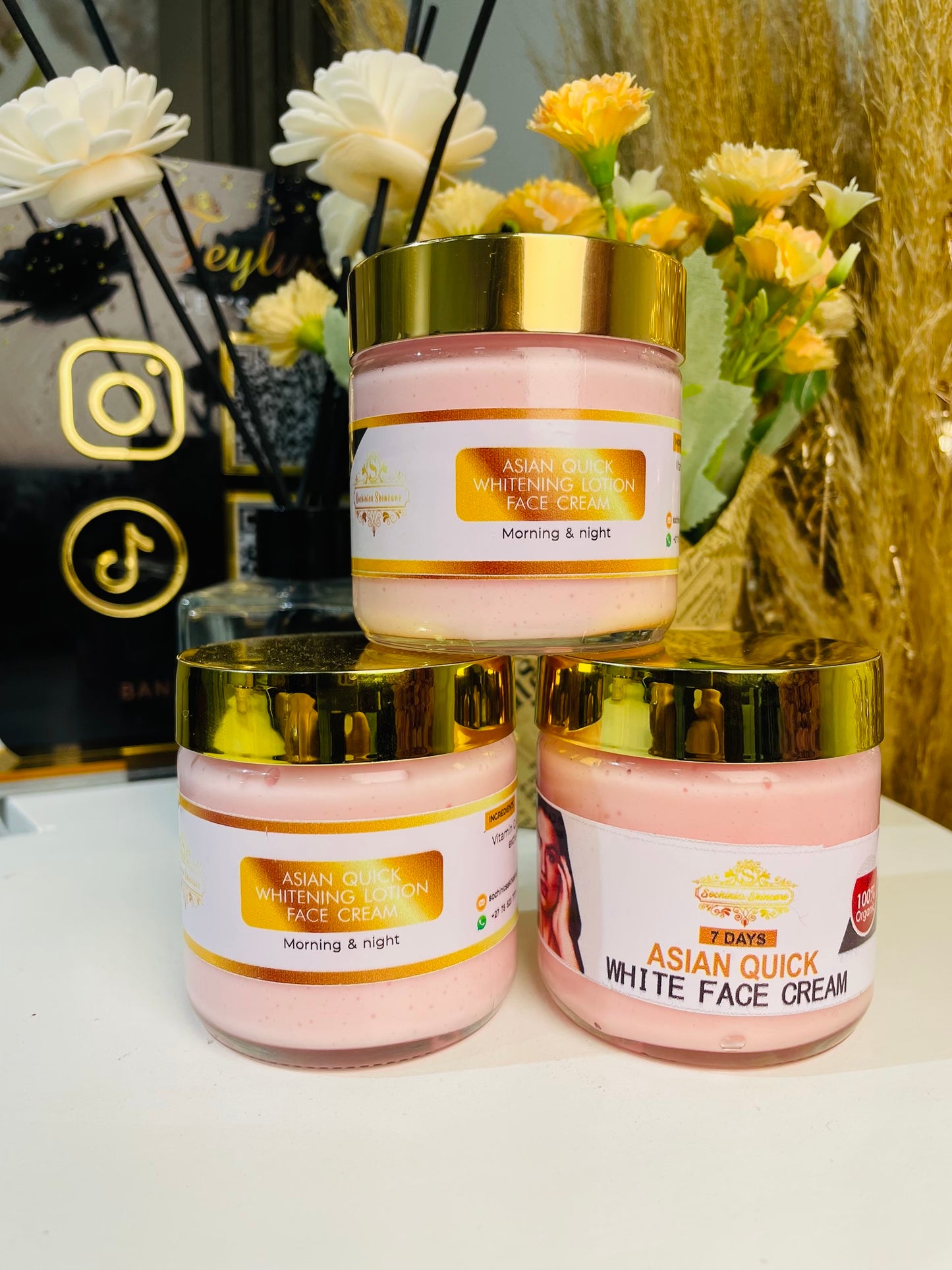 Asian Quick Whitening Face Cream