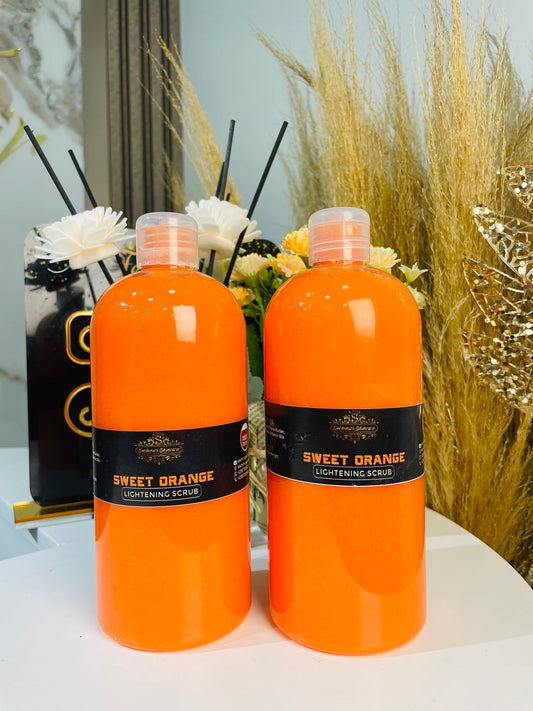 Sweet orange Lightening scrub