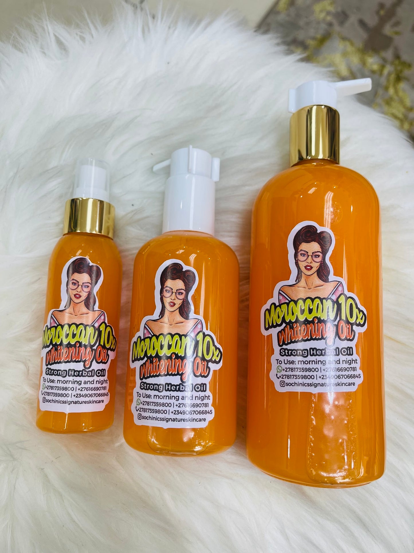 MOROCCAN WHITENING OIL