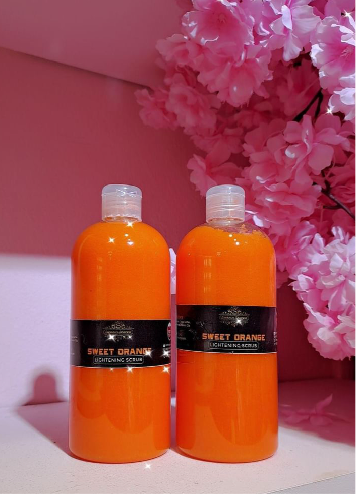 Sweet orange Lightening scrub