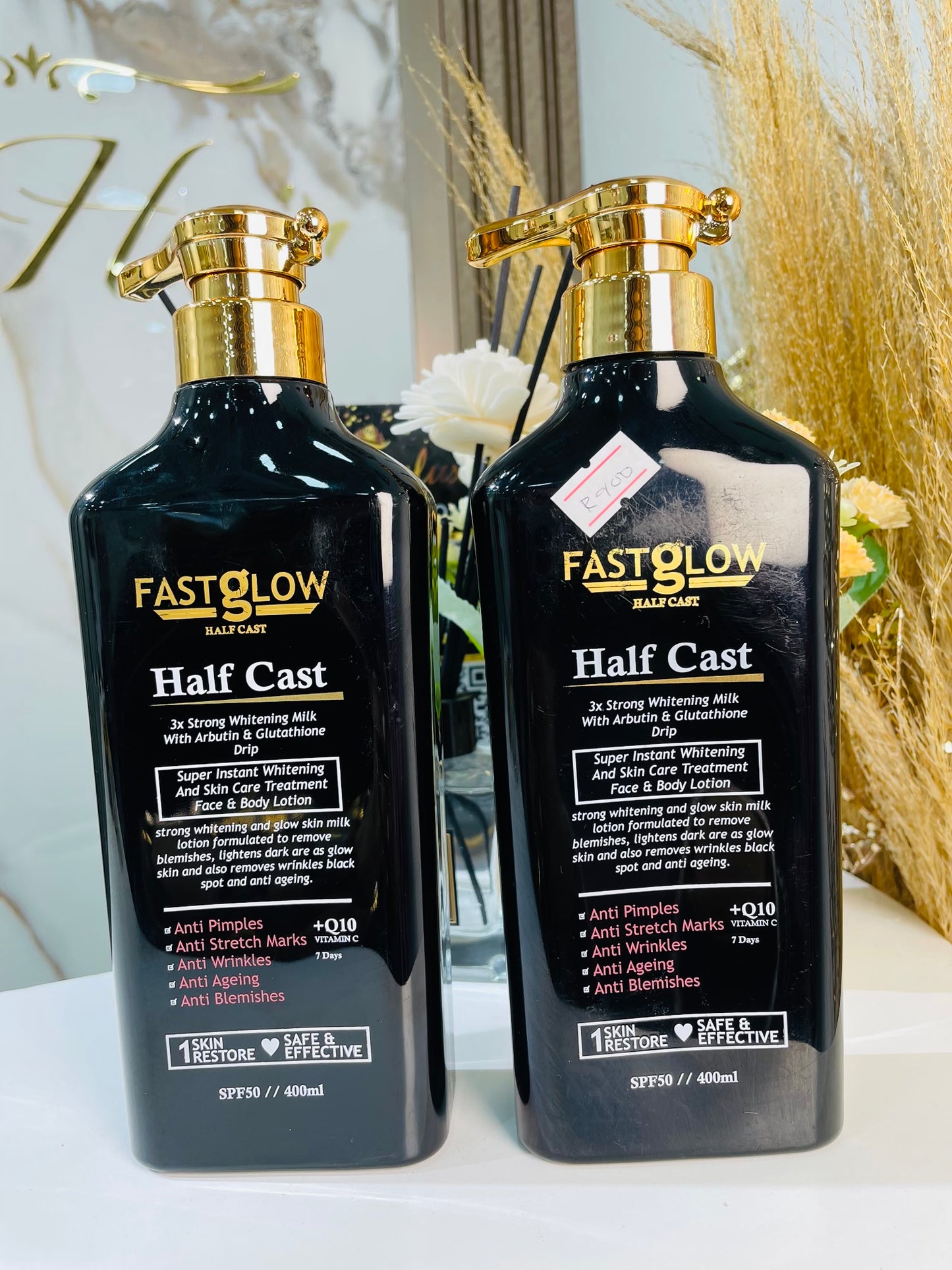 Fast glow half cast milk