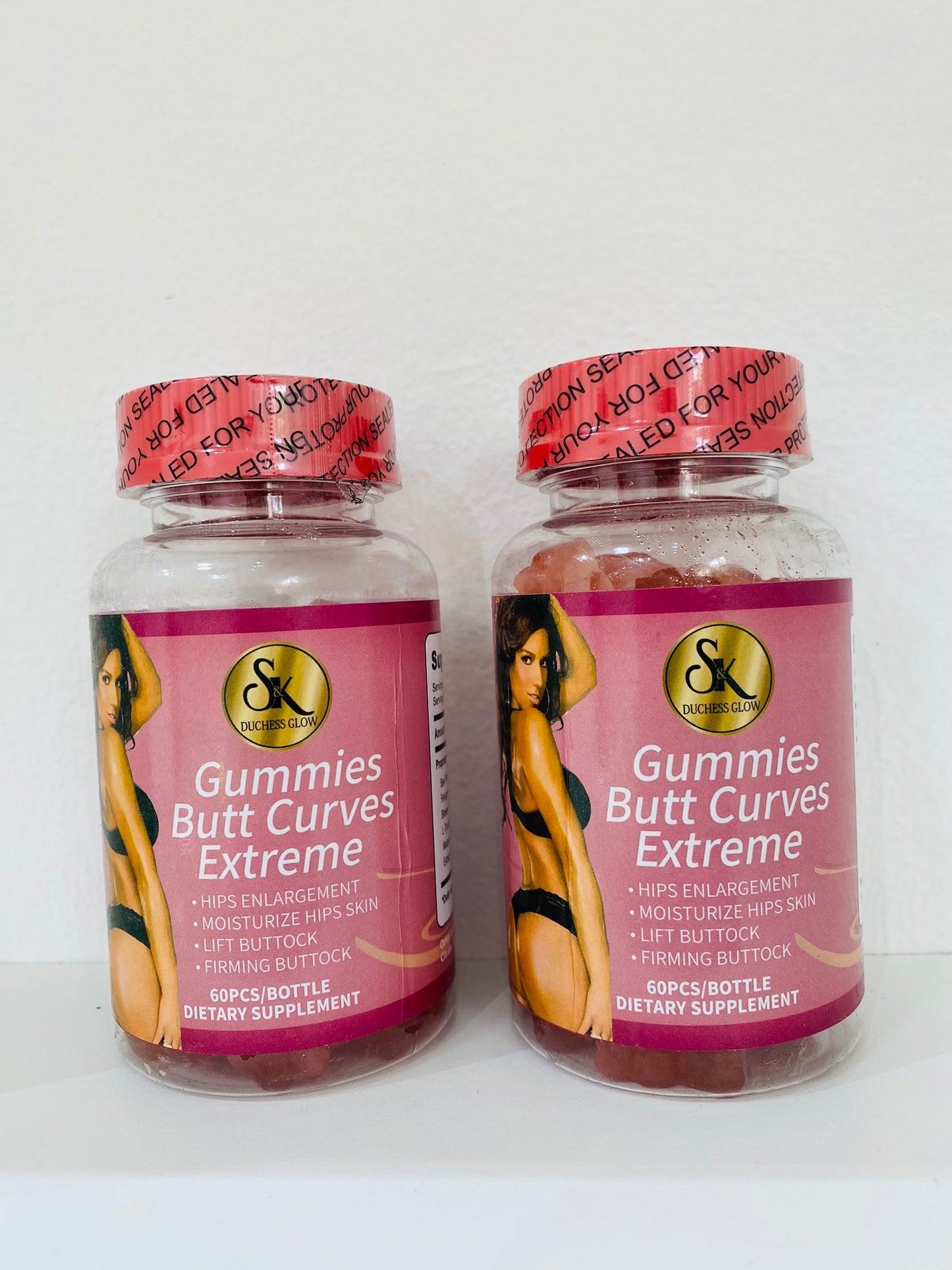 Butt Curves Extreme Gummies