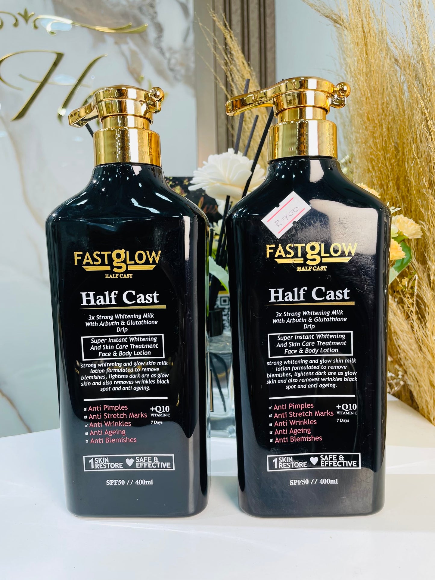 Fast glow half cast milk
