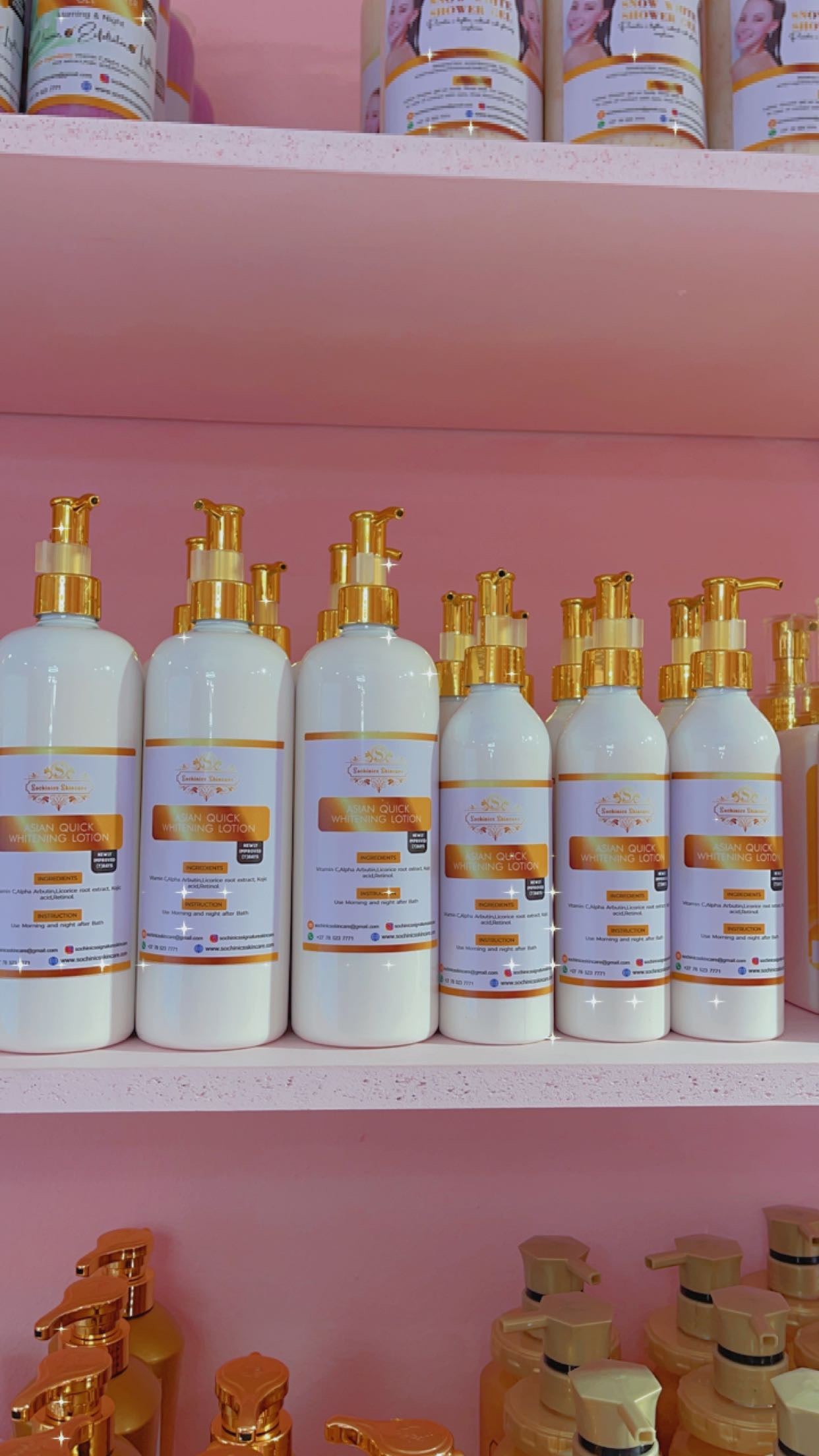 Asian Quick Whitening Body Lotion