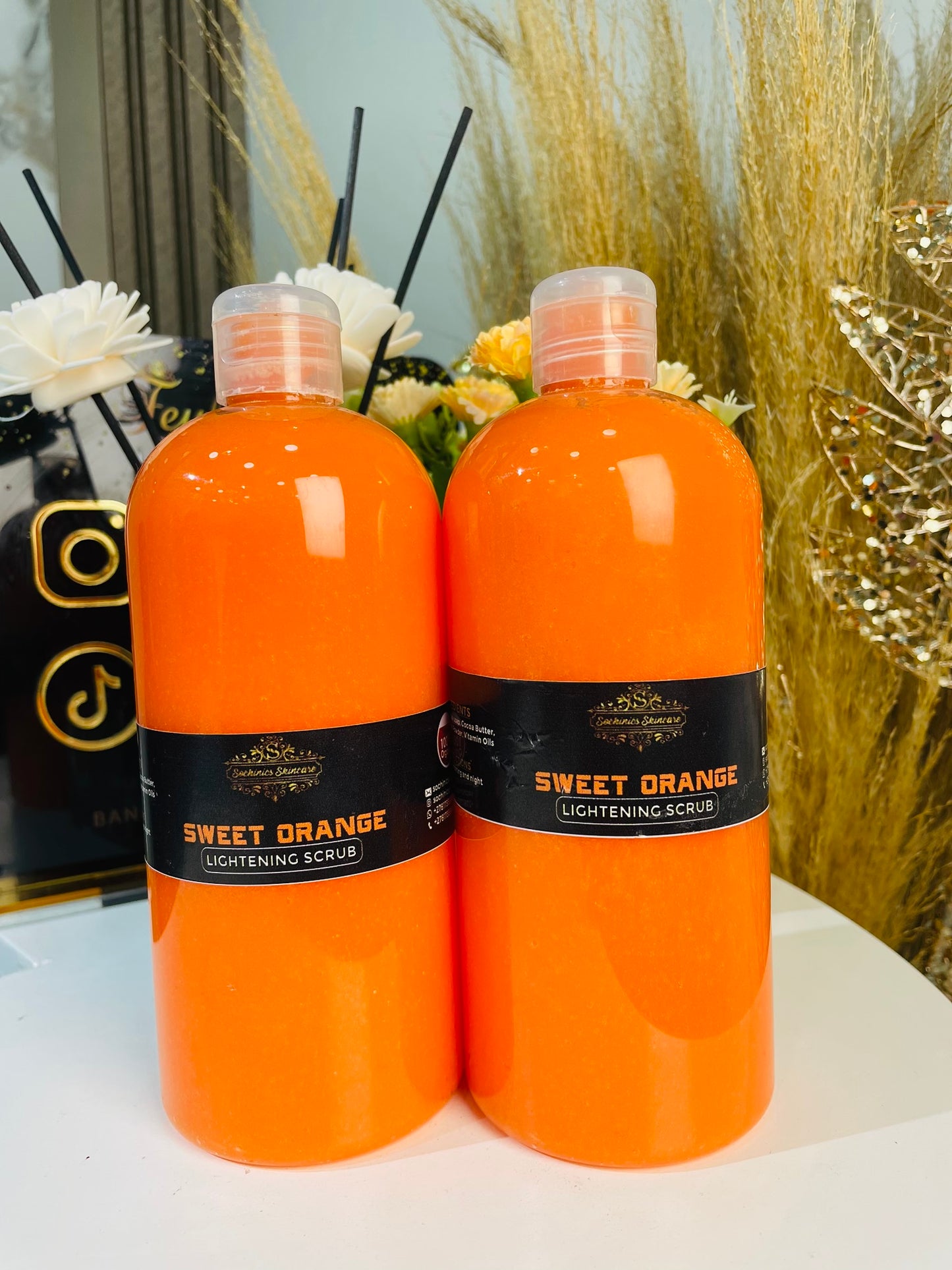 Sweet orange Lightening scrub