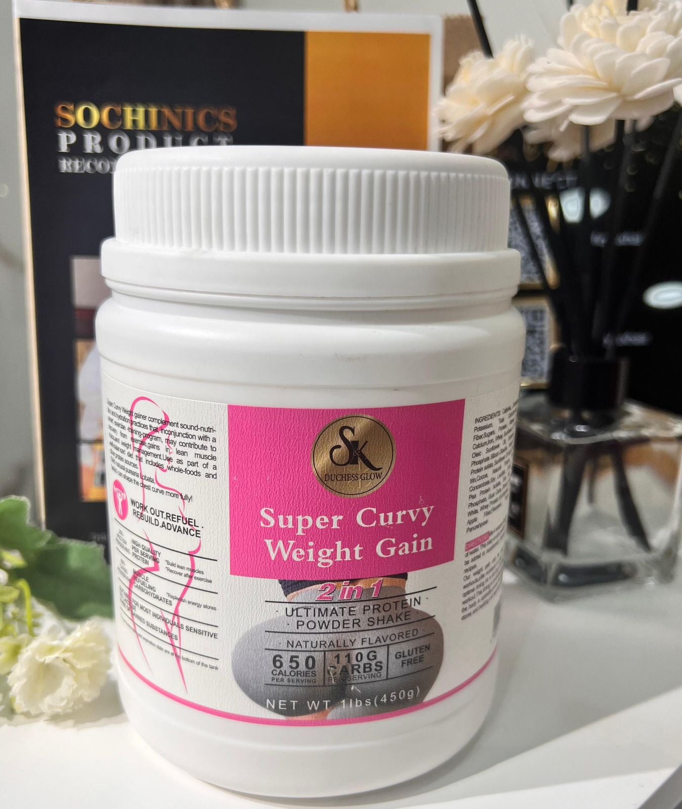 Super Curvy Weight Gain Ultimate Protein Powder Shake