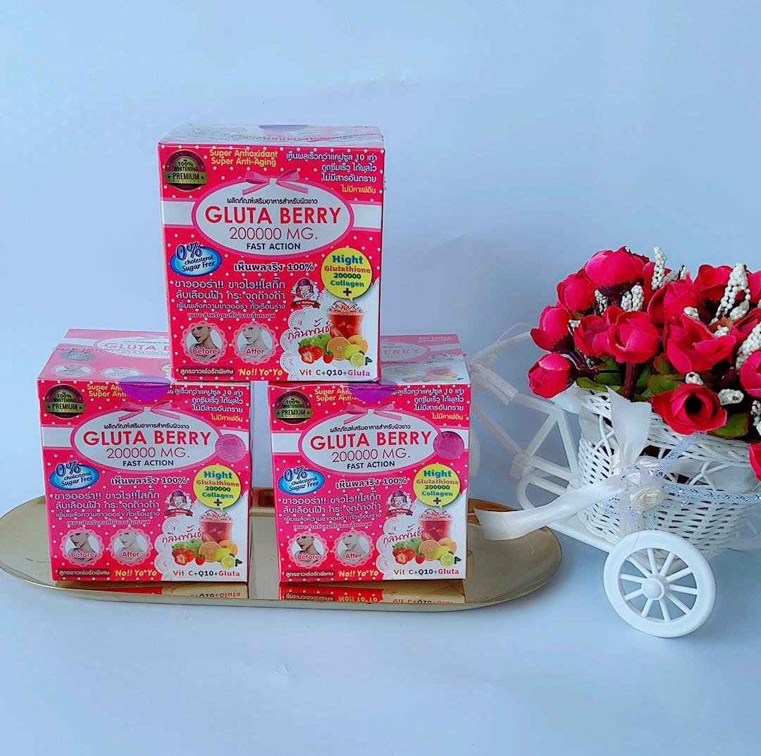Gluta berry Skin Whitening drink