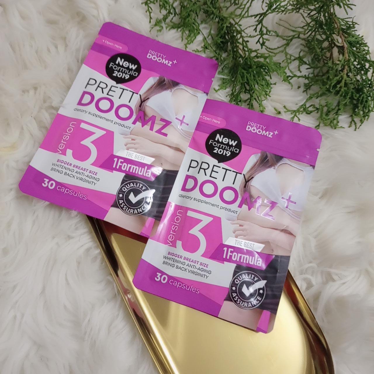 Pretty Doomz boobs firming pills