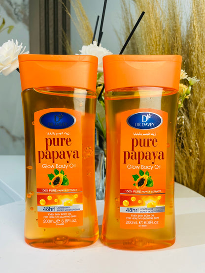 Pure papaya glow oil