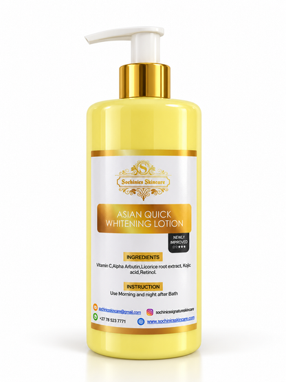 Asian Quick Whitening Body Lotion