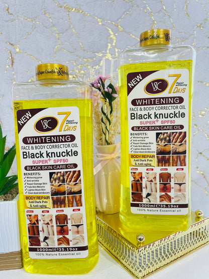 Vsc Whitening Face,Bodycorrector oil&Blacl Knuckle Corrector Oil (1000ml)